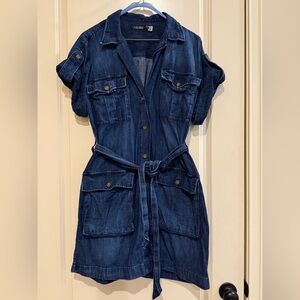 Lauren Ralph Lauren
Women's Denim Belted Dress